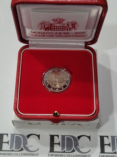 Monaco moneta euro 2026 - 2,