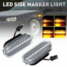 2X Clear Sequential LED Side