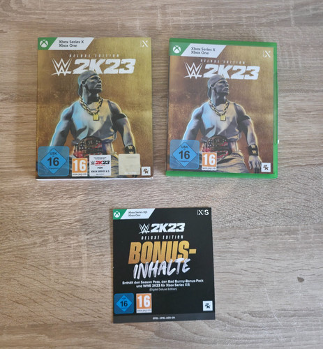 Wwe 2k23 deluxe edition xbox - wwe,