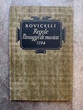 G.B. Bovicelli Regole Passaggi