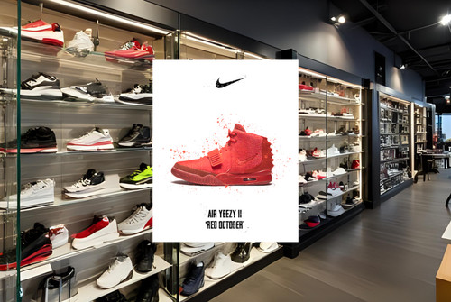 Poster stampa sneaker air - sneaker,