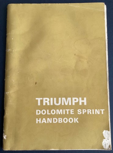 Manuale triumph dolomite - triumph,