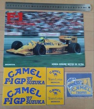 Set Adesivi Lotus Honda Senna