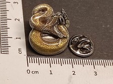PIN/spilla serpente a sonagli