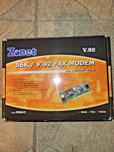 Modem interno vintage zonet - interno,