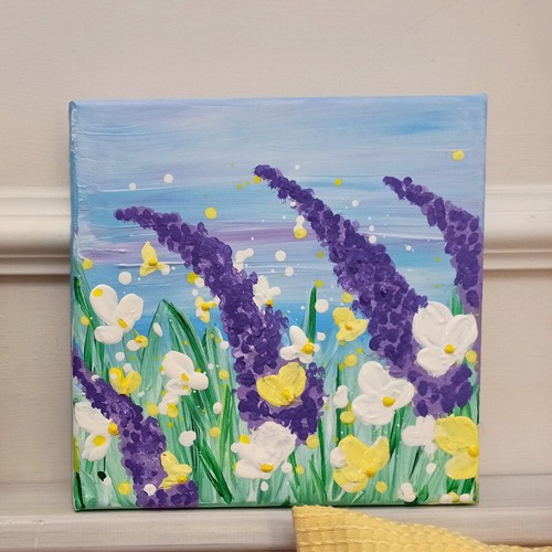Quadro moderno dipinto mano - a,