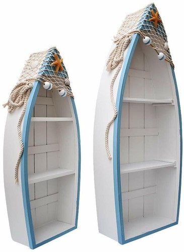 Scaffale barca legno set 2 - in,