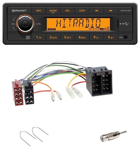 Autoradio continental 1din usb - continental,