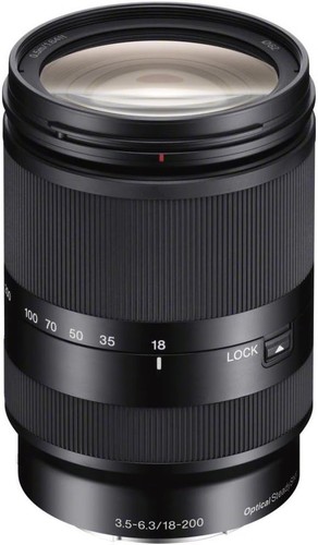 Sony sel 18200le obiettivo - sony,