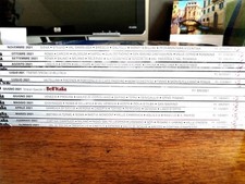 Lotto 11 riviste BELL'ITALIA anno 2021