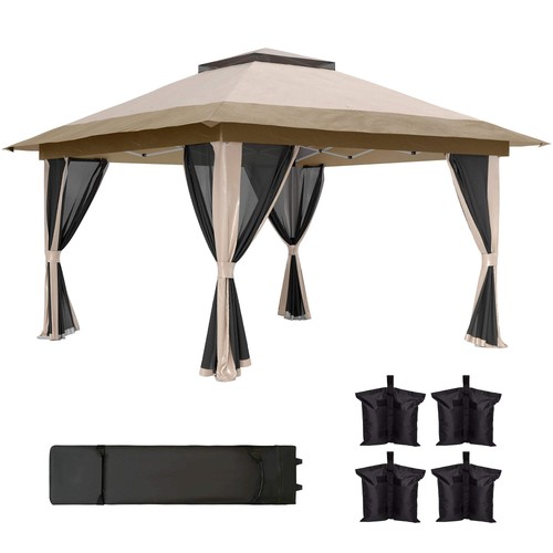 Gazebo pop 6 m - 3,6, con