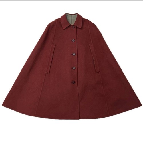 Cappotto poncho reversibile