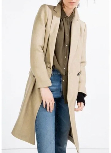 Giacca trench doppiopetto zara - trench,