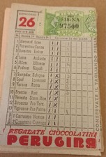 Schedina totocalcio 1958 - schedina, 26/1958
