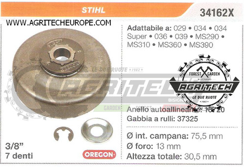 34162x oregon pignone campana - 34162x,