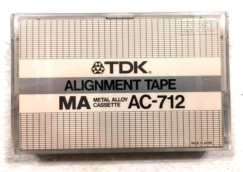 Tdk aligment nastro 712 - nastro, ma