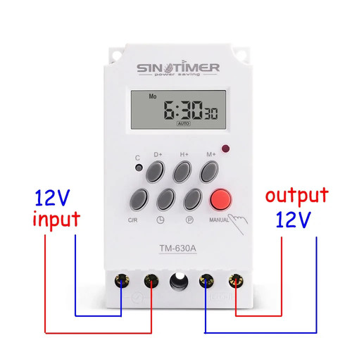 Mini timer din rail - timer,