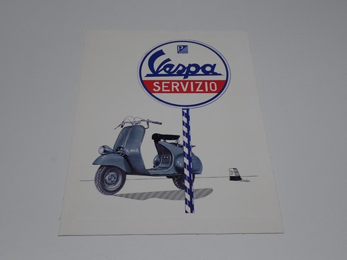 Piaggio vespa servizio - vespa,