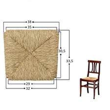 Ricambio per sedia in paglia