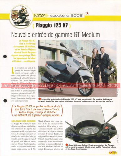 Piaggio 125 scooter 2008 - 125,