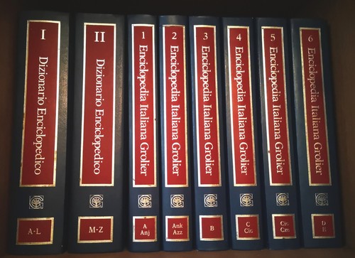 Enciclopedia italiana grolier - enciclopedia,