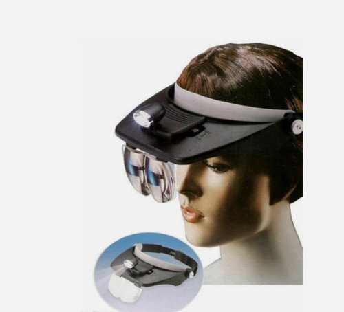 Visiera con torcia frontale - visiera,