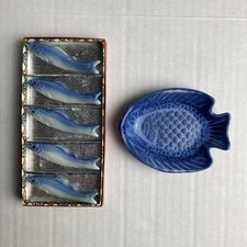 Set 5 pz porta bacchette pesce