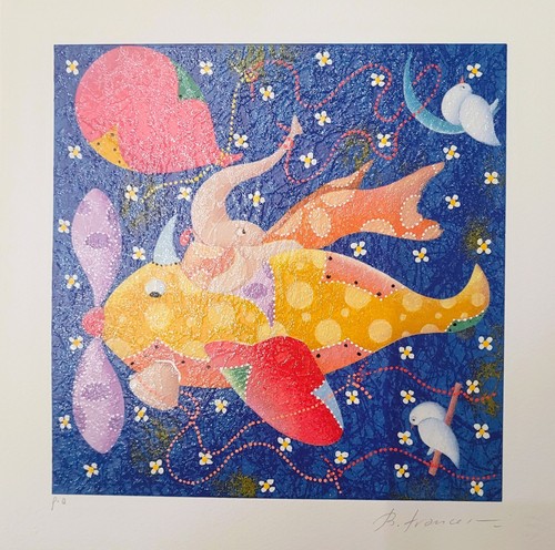 Beppe francesconi serigrafia - beppe,