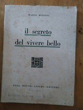 mario bitossi il segreto del