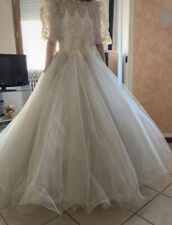 Abito da sposa usato. Tulle Interno Da Sistemare.  Vedi Fotografie
