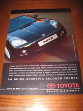 *AM17= TOYOTA MR2 =PUBBLICITA'=ADVERTISING=WERBUNG=COUPURE=