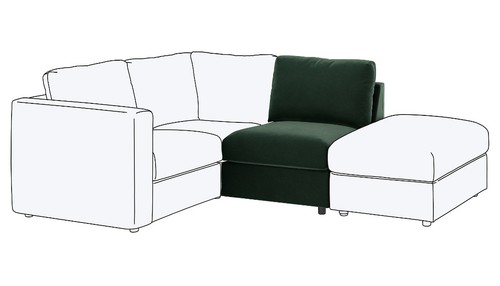 Cover per ikea vimle - per,