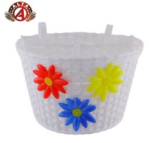 Cesto ALTA tre fiori bianco