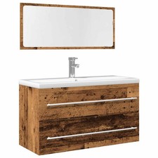 vidaXL Set Mobili da Bagno 2