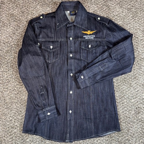 Camicia denim grezzo