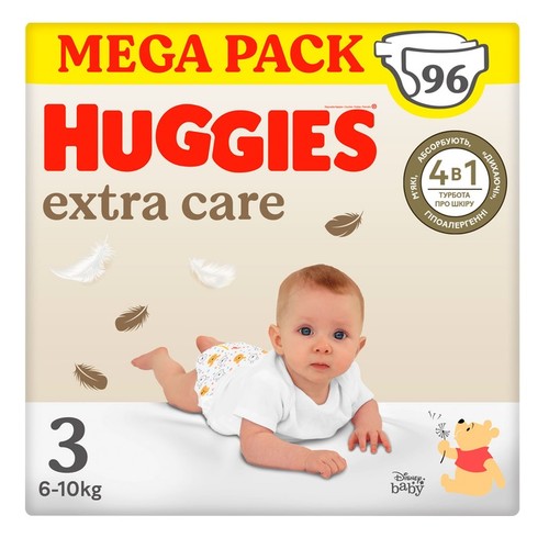 Huggies extra care pannolini - care,
