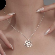 Ciondolo fiore di loto in