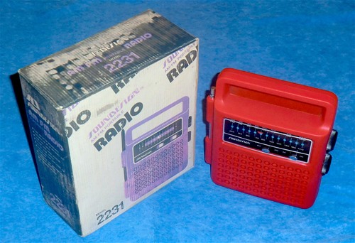 Soundesign vintage radio fm - soundesign,