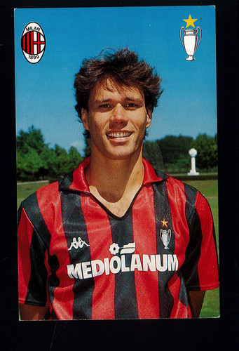 Milan cartolina ufficiale - ac,