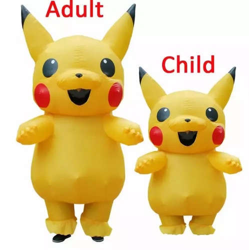 Mascotte pikachu costume - mascotte,