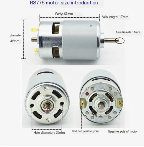 1pz per 12v - alta, velocità