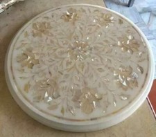 Piano tavolo 12'' marmo bianco