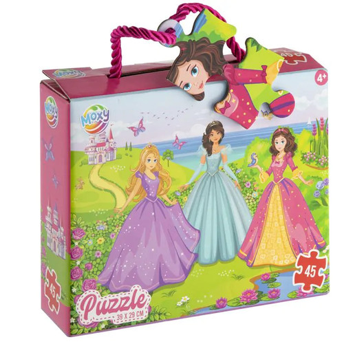 Puzzle principessa unicorno - principessa,