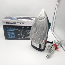 Ferro da stiro a vapore per vestiti e indumenti Rowenta Pro Master prodotto in Germania 210 g/min - nero e tè