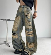 Jeans Uomo Retro Blu Denim