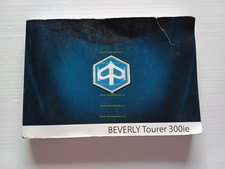 Piaggio Beverly Tourer 300 ie 2008 manuale uso manutenzione originale