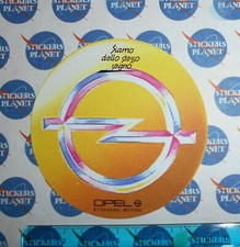 ADESIVO VINTAGE AUTOCOLLANT STICKER AUTO MOTO TUNING OPEL BY GENERAL MOTORS