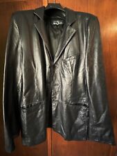 Giacca in Vera Pelle da uomo, Vintage, Made in Italy, Taglia L