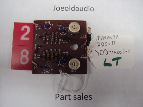 Scheda equalizzatore phono