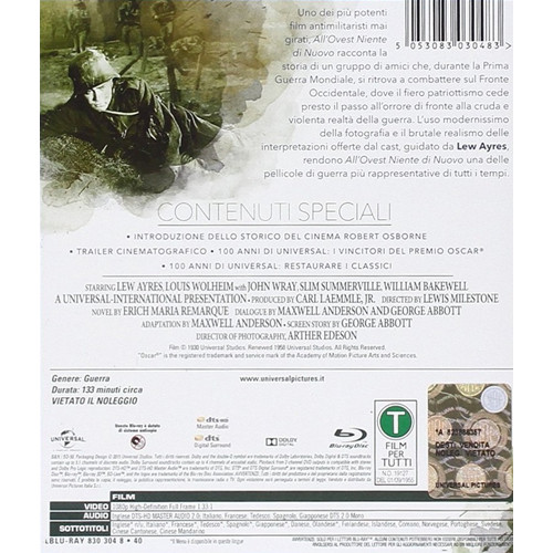 All ovest niente - niente, nuovo
